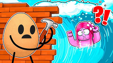 Build to Survive MAX LEVEL TSUNAMI in Roblox