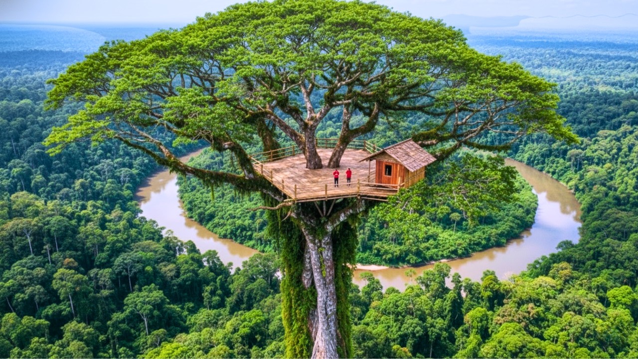 30 Days in the Jungle… Twin Sisters Built a Giant Treehouse Empire