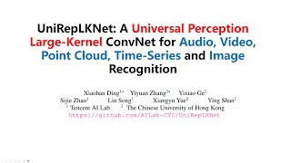 UniRepLKNet-CVPR-2024-Universal Backbone Networks with ConvNets