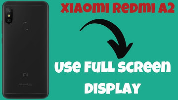 Xiaomi Redmi A2 Plus How to Use Full screen display || Full screen display settings