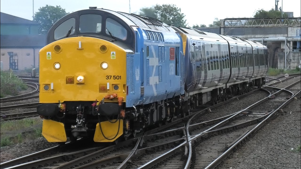 The Best old School Class 37 Action on Uk Railway work 2025 