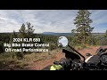 2024 KLR 650 - Off-road Steep Hill Performance