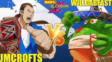 MvC2 Mvci Umvc3 JMCROFTS vs WILLDABEAST (Low Mid Tiers) pt 5