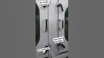 Tape dyeing machine #machine #india