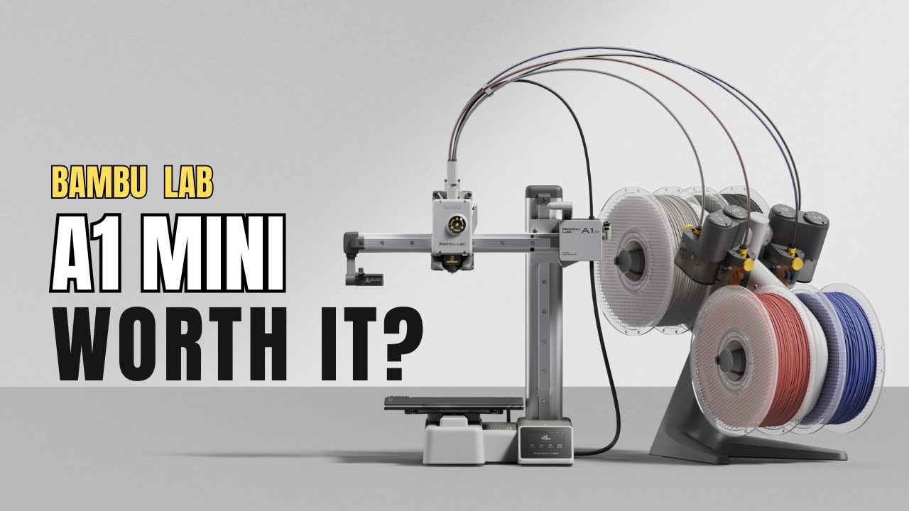 【おまけ付き】Bambu Lab A1 mini Bambu Lab A1 Mini 3D Printer – Fast, Quiet & User-Friendly