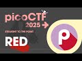 RED Image Steganography | picoCTF 2025 Walkthrough &amp; Explanation
