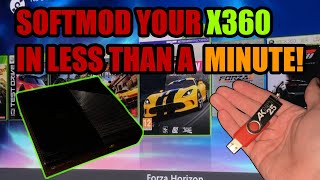 How to Softmod your Xbox 360 in less than a minute! (QUICK Tutorial)