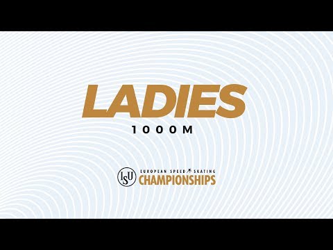 Jutta Leerdam (NED) | Gold Medal Ladies 1000m | European Championships Heerenveen 2020 | #EuroSpeed