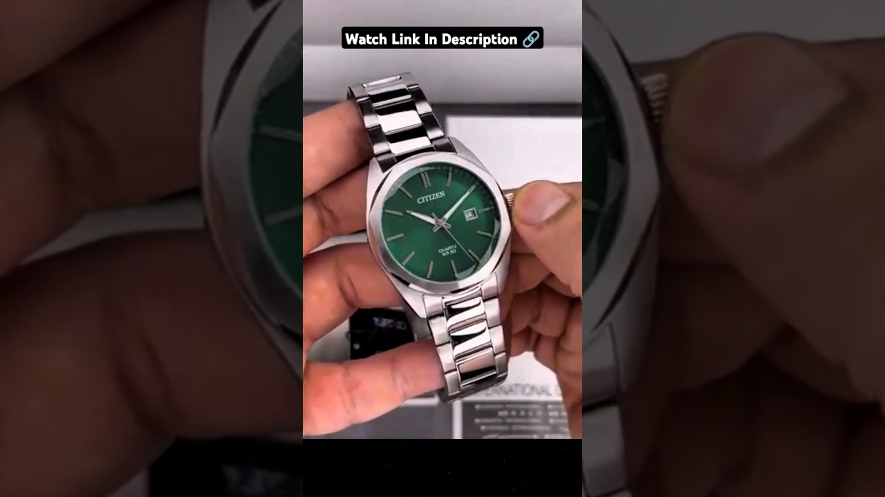 Citizen Green Dial Luxurious Elegant Men's Watch 