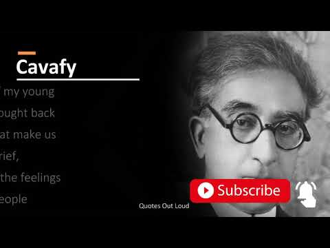 Cavafy - Since