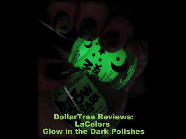 LA Colors Glow in the Dark Nail Polish Dollar Tree