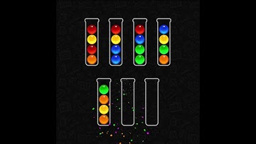 Ball Sort Color Water Puzzle Level 1 2 3 4 5 6 7 8 9 10
