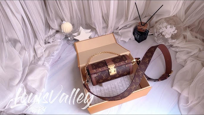 Louis Vuitton Side Trunk & top trunk bags - details, trying at LV,  prices:papillon, valise, cam box 