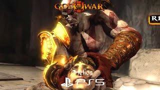 God Of War 3 Helios Dies Remastered PS5