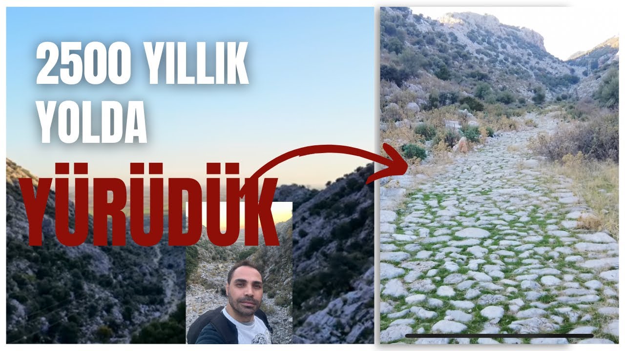 2500 yıllık Döşeme Yolu ANTALYA DÖŞEMEALTI