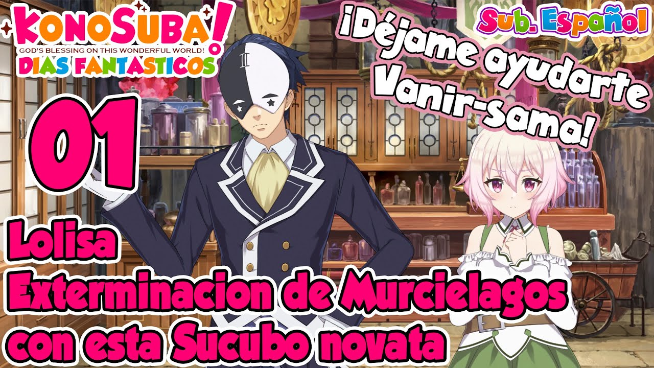 Konosuba: Lolisa Exterminación de Murciélagos con esta Súcubo Novata ...