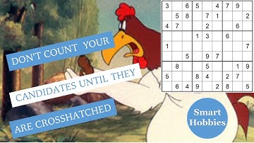 What is Crosshatching? Sudoku Beginner Tutorial #2