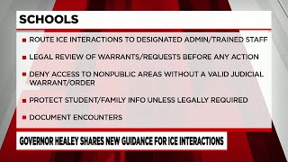 Gov. Healey announces new guidelines for handling ICE agents