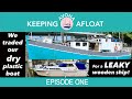 Boat tour our first weekend aboard episode 1 boatrestoration liveaboard woodenboat boattour