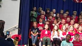 Hannah 2nd grade Christmas program part 2
