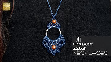 Tutorial macrame1:macrame necklace|do it yourself|diy necklace