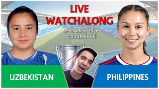 Uzbekistan 🇺🇿 v. 🇵🇭 Philippines | 2026 AFC Women's Asian Cup (LIVE) | #FILIPINAS