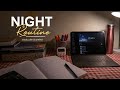 Night study routine✨ + Skincare🌙📚 | CA Inter Student Vlog | ⏰ #backlog #exam #studyvlog #cainter