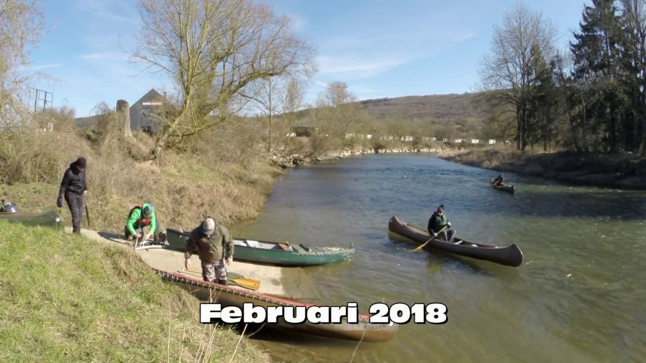 Kano trip op de Ourthe.