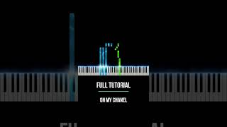 Ed Sheeran Perfect Piano Tutorial / Full Tutorial on my Channel