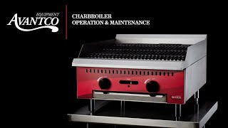 CFSE Training: Avantco Charbroiler Operation & Maintenance