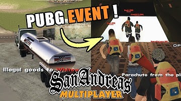 Trucker Job, BMX and PUBG Event in GTA San Andreas Multiplayer! - WTLS NEWS Part 30