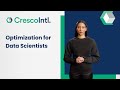 Optimization for Data Scientists