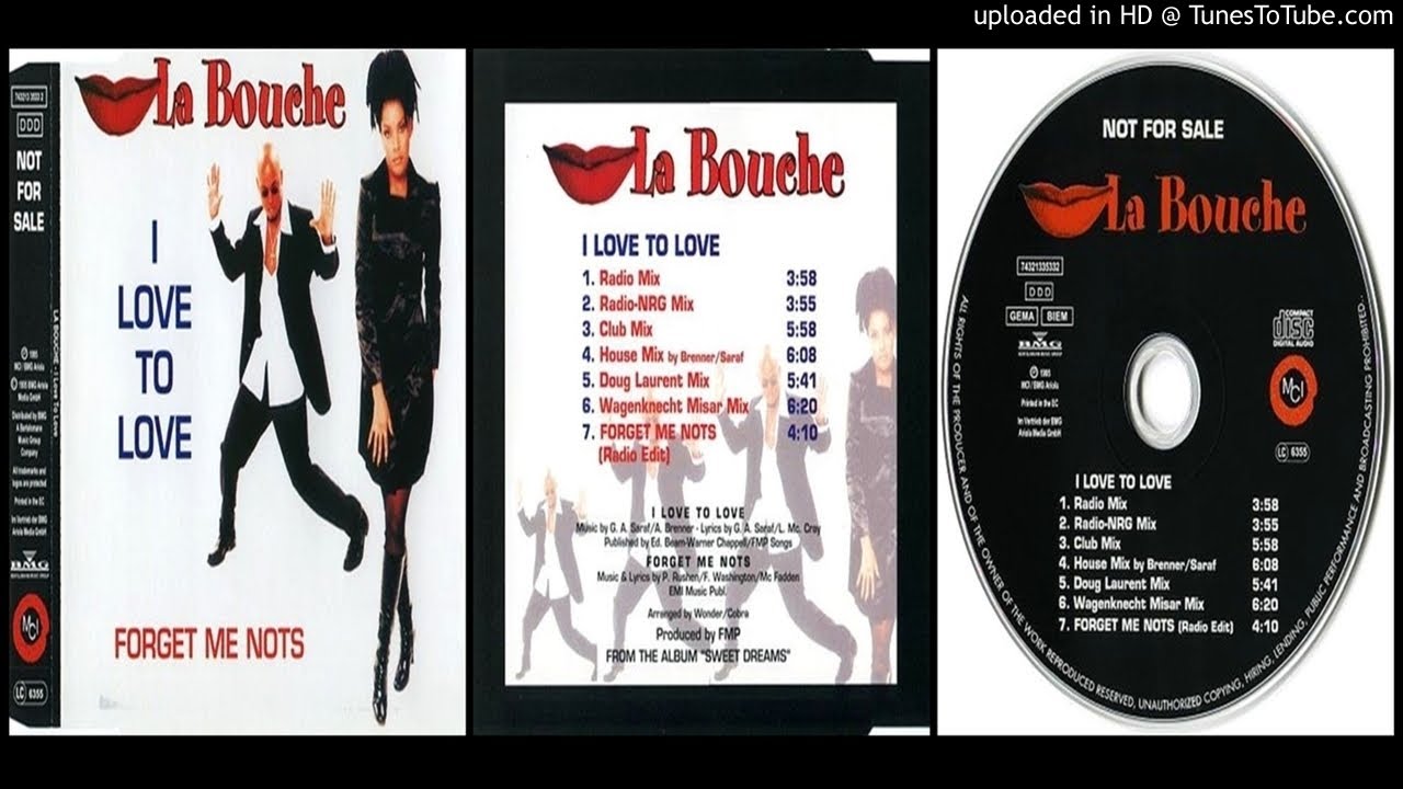 La Bouche I Love to Love Mix 1995) YouTube