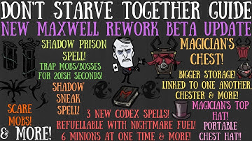 [Beta] Maxwell Rework Update! New Spells, Minions & More! - Don