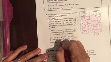 Lesson 1-7 Reteach Using tools for multiplication and division