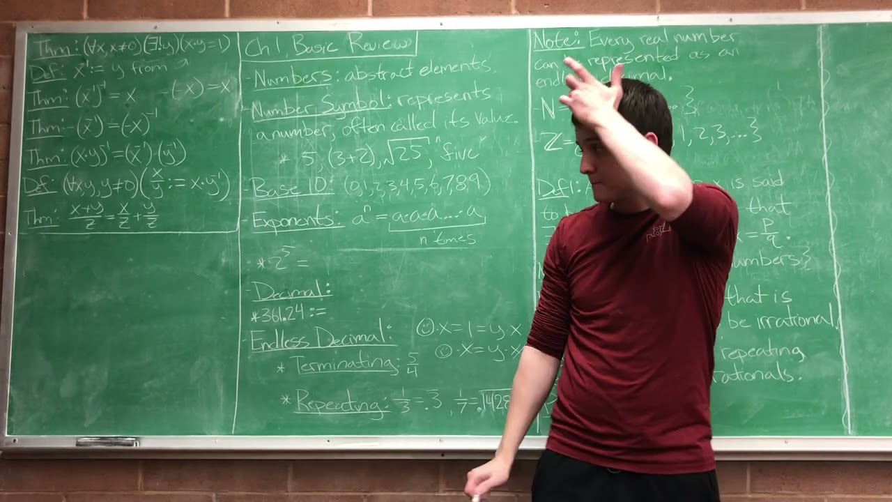 Lecture 5 (College Algebra)
