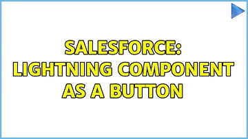 Salesforce: Lightning Component as a button (2 Solutions!!)
