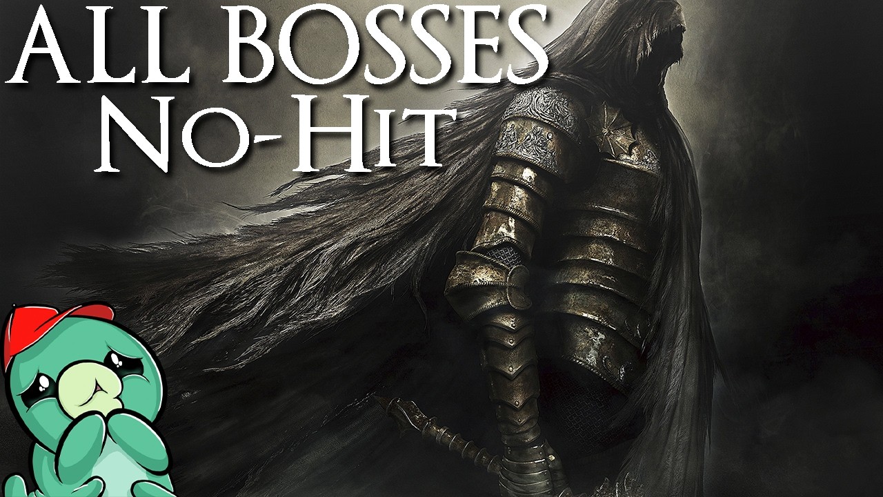 Dark Souls 2 All Bosses + DLC Hitless Attempts!