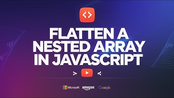 Flatten array javascript interview questions #javascript #programming #array #flatten #interview