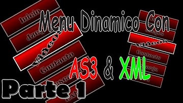 Adobe Flash - Menu Dinamico con AS3 & XML Parte 1/3