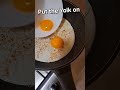 (Un)special Bull’s Eye Fried Eggs à la PitotTube #friedegg #quickrecipe #food