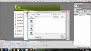 How To make And Upload A Site In DreamWeaver (2/11)