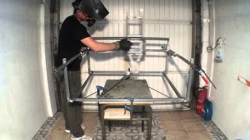 CNC Casero con estructura de acero