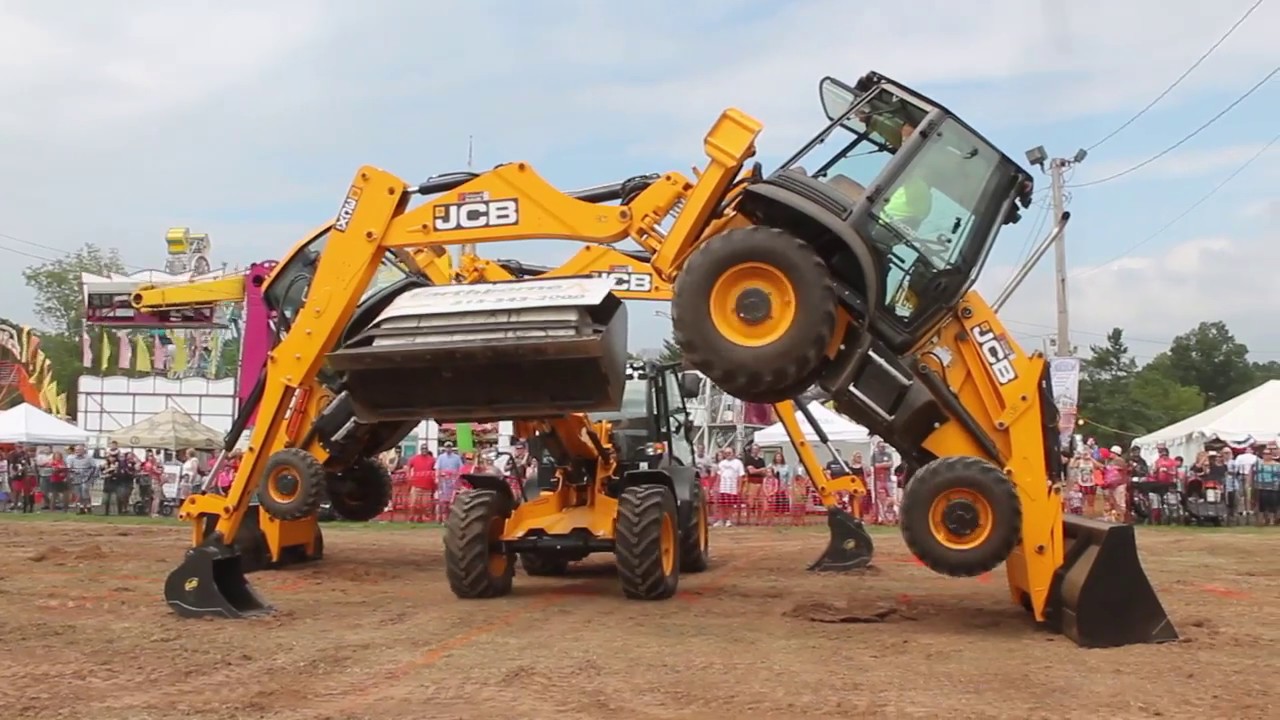 Earthborne's JCB Dancing Diggers YouTube