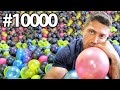 نفخت 10 000 بالون في 24 ساعة 