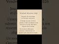 Vendredi 30 janvier 2026