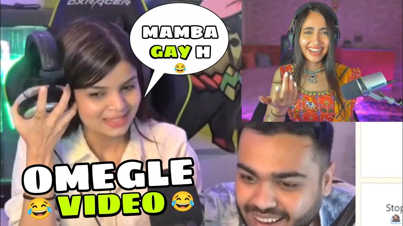 KAASH REACTION ON KRUTIKA AND MAMBA OMEGLE VIDEO 🤣😂| kaash plays | krutika plays | mamba soul