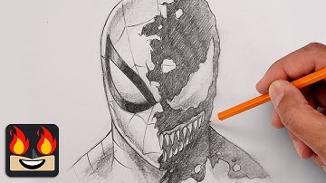 How To Draw Spider Man | Step by Step Art Lesson for Beginners