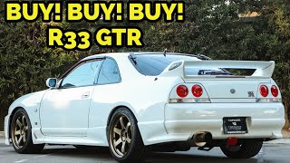 Why the R33 GTR is a great buy in 2024!