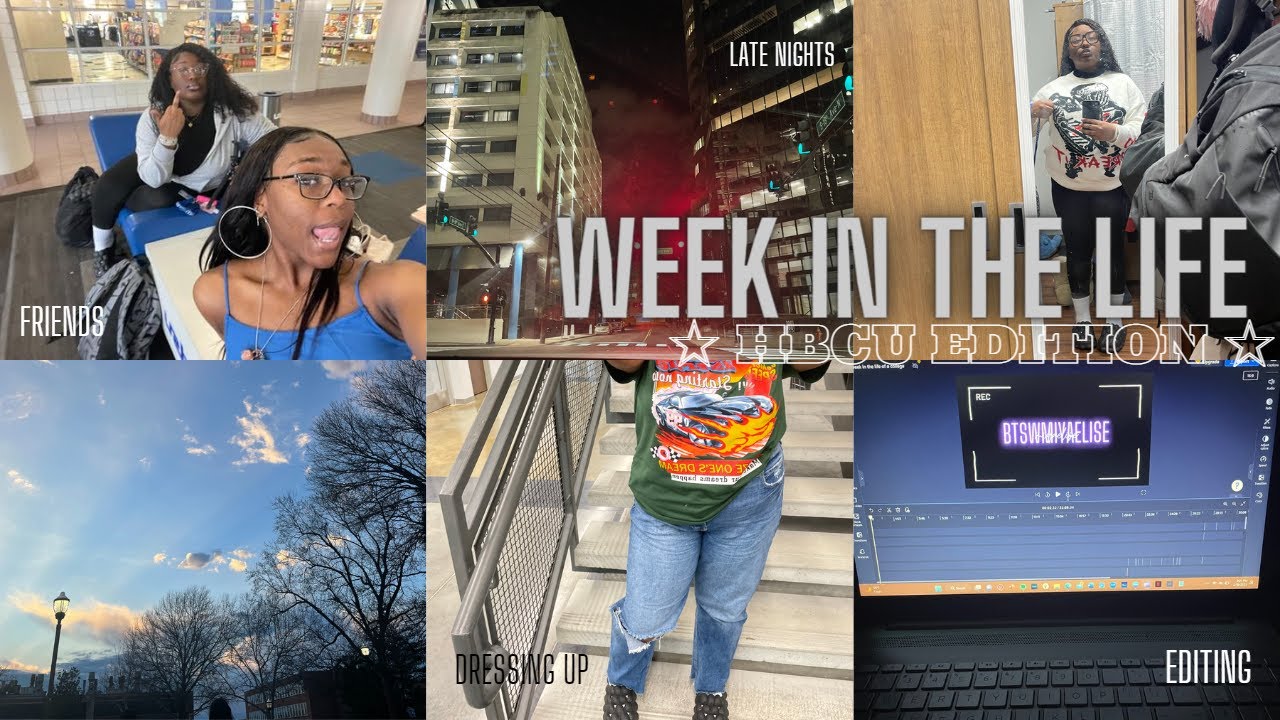 week in the life of a hbcu college student | spend the week with me ...